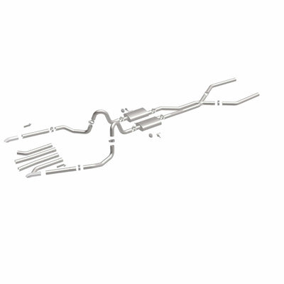 Street Series Crossmember-Back Performance Exhaust System <br>64-67 Buick Skylark Special, Chevy Chevelle El Camino