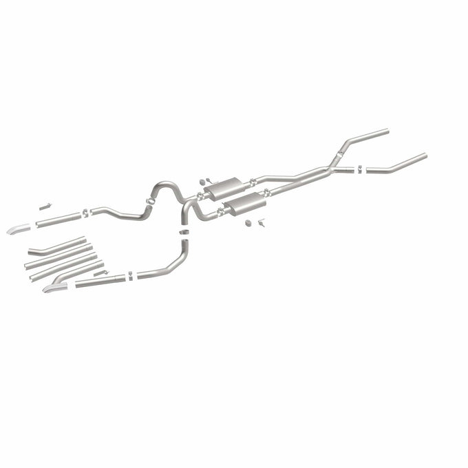 Street Series Crossmember-Back Performance Exhaust System <br>64-67 Buick Skylark Special, Chevy Chevelle El Camino