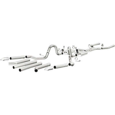 Street Series Crossmember-Back Performance Exhaust System <br>64-67 Buick Skylark Special, Chevy Chevelle El Camino