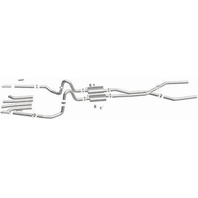 Street Series Crossmember-Back Performance Exhaust System <br>64-67 Buick Skylark Special, Chevy Chevelle El Camino
