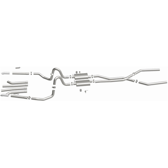 Street Series Crossmember-Back Performance Exhaust System <br>64-67 Buick Skylark Special, Chevy Chevelle El Camino