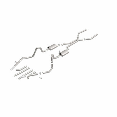 Street Series Crossmember-Back Performance Exhaust System <br>70-72 Buick GS, 68-73 Chevy Chevelle El Camino, Oldsmobile Cutlass
