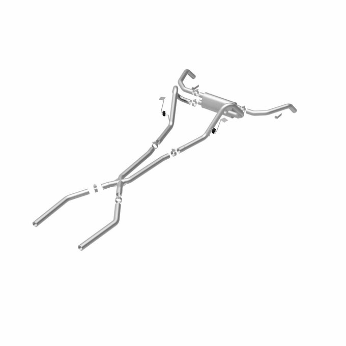 Street Series Crossmember-Back Performance Exhaust System <br>67-69 Chevy Camaro, Pontiac Firebird
