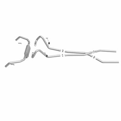 Street Series Crossmember-Back Performance Exhaust System <br>67-69 Chevy Camaro, Pontiac Firebird