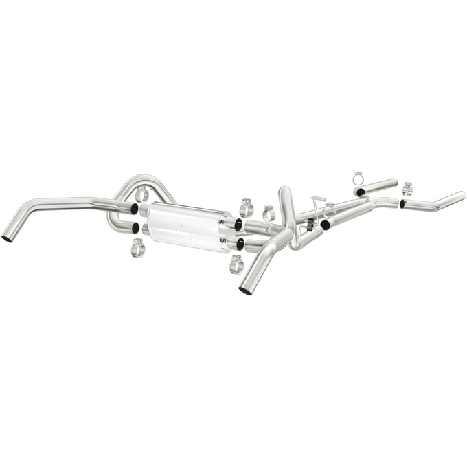Street Series Crossmember-Back Performance Exhaust System <br>67-69 Chevy Camaro, Pontiac Firebird