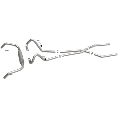 Street Series Crossmember-Back Performance Exhaust System <br>67-69 Chevy Camaro, Pontiac Firebird
