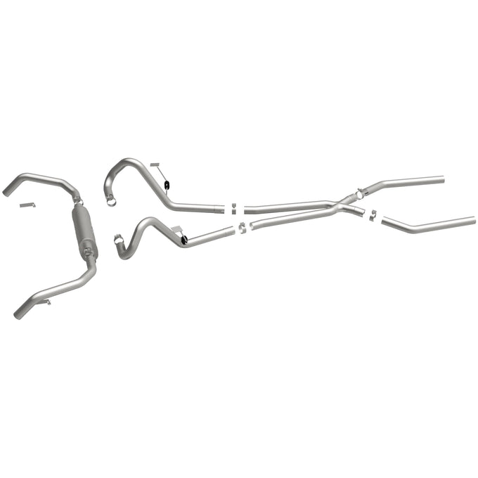 Street Series Crossmember-Back Performance Exhaust System <br>67-69 Chevy Camaro, Pontiac Firebird