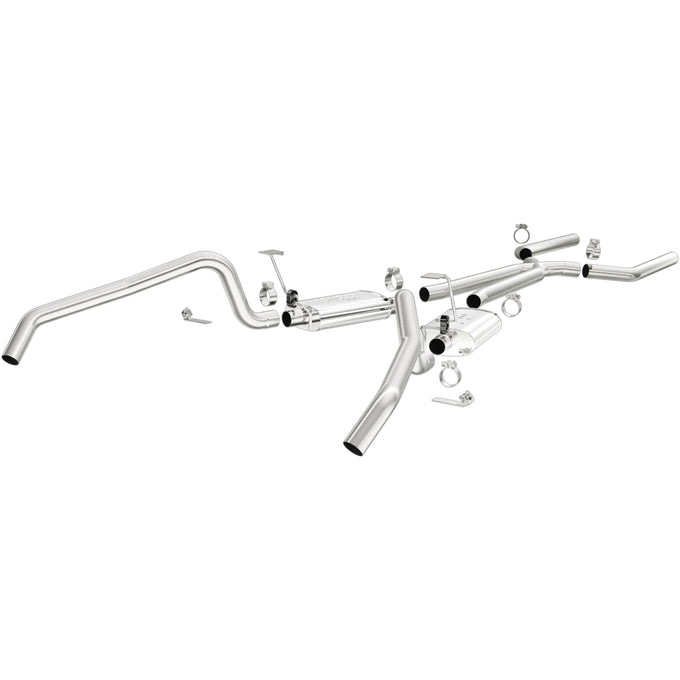 Street Series Crossmember-Back Performance Exhaust System <br>73-75 Buick Apollo, Oldsmobile Omega