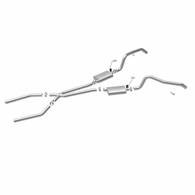 Street Series Crossmember-Back Performance Exhaust System <br>73-75 Buick Apollo, Oldsmobile Omega