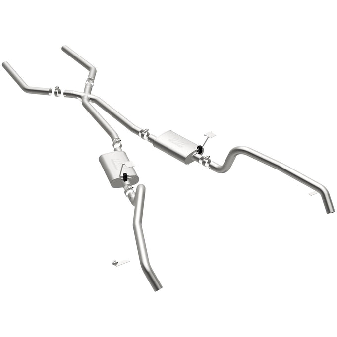 Street Series Crossmember-Back Performance Exhaust System <br>73-75 Buick Apollo, Oldsmobile Omega