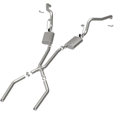 Street Series Crossmember-Back Performance Exhaust System <br>73-75 Buick Apollo, Oldsmobile Omega