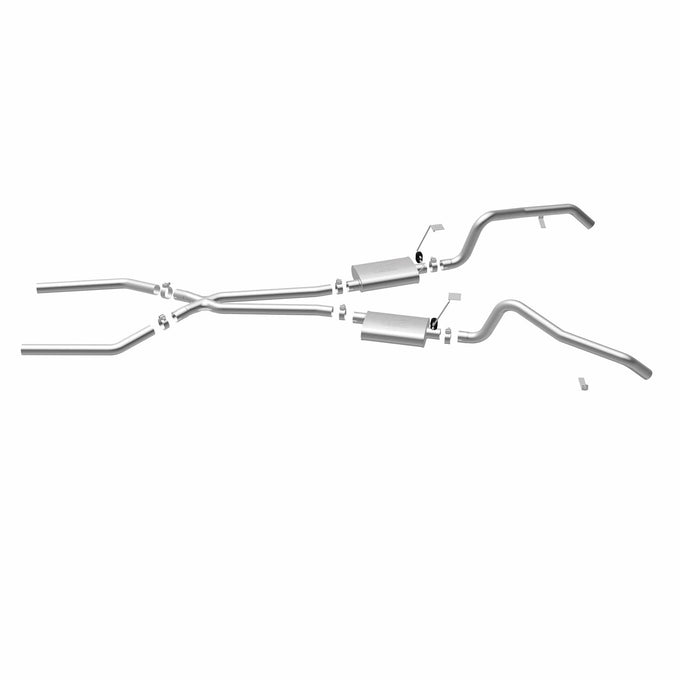 Street Series Crossmember-Back Performance Exhaust System <br>73-75 Buick Apollo, Oldsmobile Omega