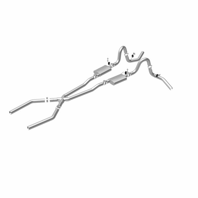Street Series Crossmember-Back Performance Exhaust System <br>64-67 Buick Skylark Special, Chevy Chevelle El Camino Malibu