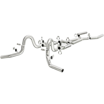 Street Series Crossmember-Back Performance Exhaust System <br>64-67 Buick Skylark Special, Chevy Chevelle El Camino Malibu