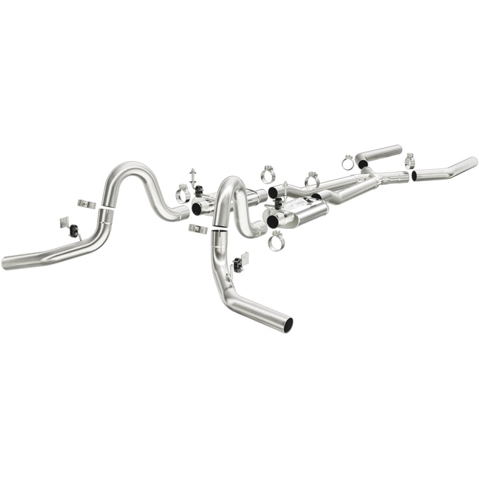 Street Series Crossmember-Back Performance Exhaust System <br>64-67 Buick Skylark Special, Chevy Chevelle El Camino Malibu