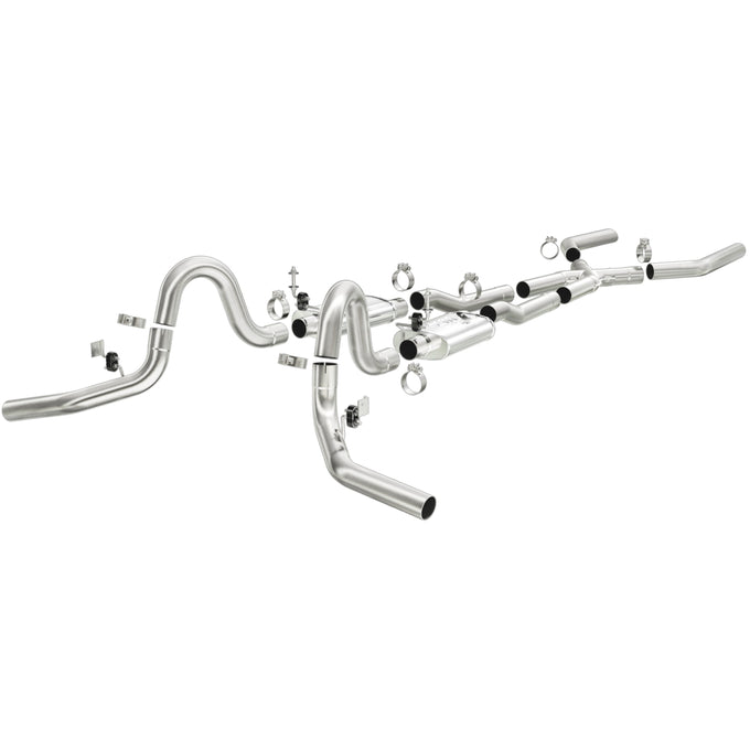 Street Series Crossmember-Back Performance Exhaust System <br>70-72 Buick GS, 455, 68-73 Chevy Chevelle El Camino