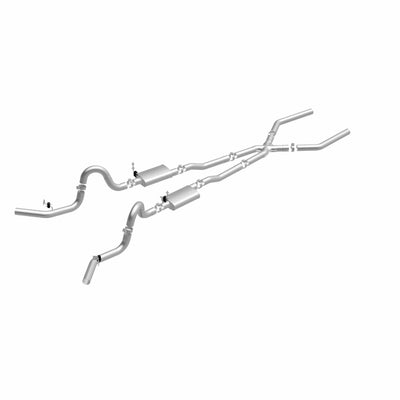 Street Series Crossmember-Back Performance Exhaust System <br>70-72 Buick GS, 455, 68-73 Chevy Chevelle El Camino
