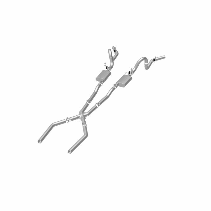 Street Series Crossmember-Back Performance Exhaust System <br>70-72 Buick GS, 455, 68-73 Chevy Chevelle El Camino
