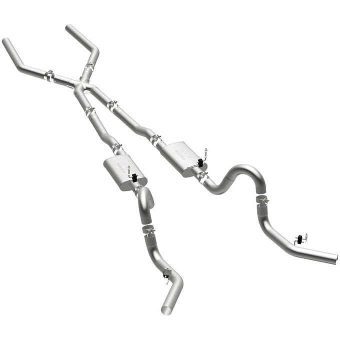 Street Series Crossmember-Back Performance Exhaust System <br>70-72 Buick GS, 455, 68-73 Chevy Chevelle El Camino