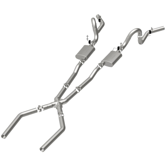 Street Series Crossmember-Back Performance Exhaust System <br>70-72 Buick GS, 455, 68-73 Chevy Chevelle El Camino