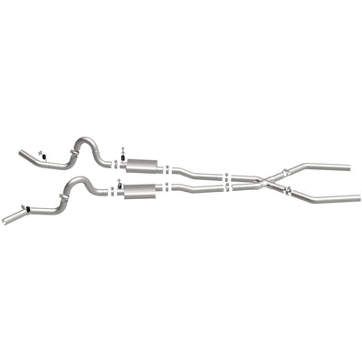 Street Series Crossmember-Back Performance Exhaust System <br>70-72 Buick GS, 455, 68-73 Chevy Chevelle El Camino