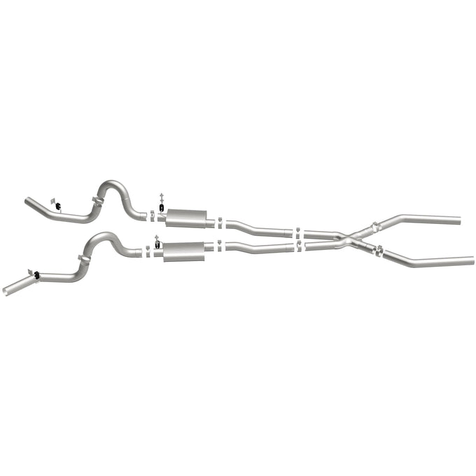 Street Series Crossmember-Back Performance Exhaust System <br>70-72 Buick GS, 455, 68-73 Chevy Chevelle El Camino