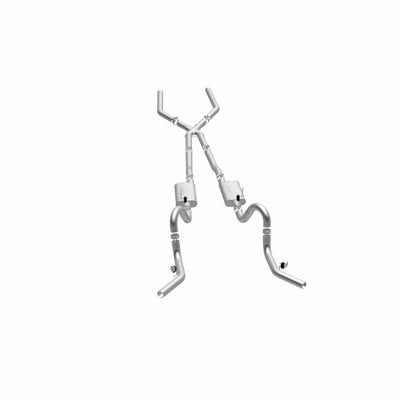 Street Series Crossmember-Back Performance Exhaust System <br>70-72 Buick GS, 455, 68-73 Chevy Chevelle El Camino