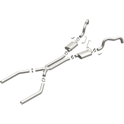 Street Series Crossmember-Back Performance Exhaust System <br>73-75 Buick Apollo, Oldsmobile Omega