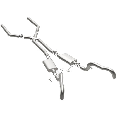 Street Series Crossmember-Back Performance Exhaust System <br>73-75 Buick Apollo, Oldsmobile Omega