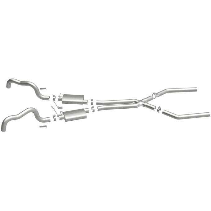Street Series Crossmember-Back Performance Exhaust System <br>73-75 Buick Apollo, Oldsmobile Omega