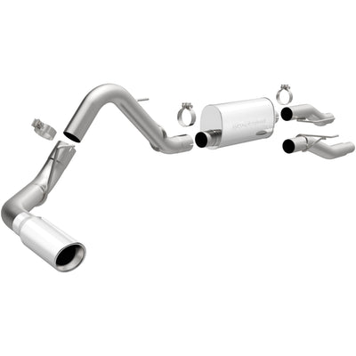 Street Series Cat-Back Performance Exhaust System <br>04-10 Ford F-150, 06-08 Lincoln Mark LT 5.4L