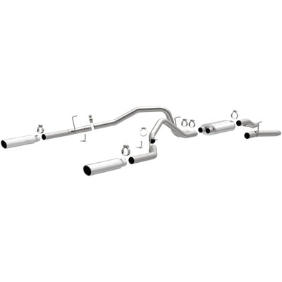 Street Series Cat-Back Performance Exhaust System <br>04-10 Ford F-150, 06-08 Lincoln Mark LT 5.4L