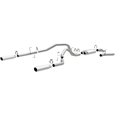 Street Series Cat-Back Performance Exhaust System <br>04-10 Ford F-150, 06-08 Lincoln Mark LT 5.4L