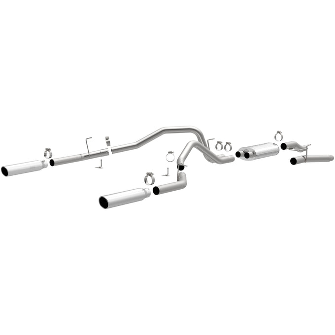 Street Series Cat-Back Performance Exhaust System <br>04-10 Ford F-150, 06-08 Lincoln Mark LT 5.4L