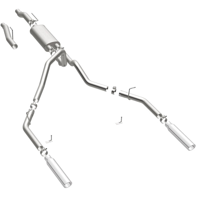 Street Series Cat-Back Performance Exhaust System <br>04-10 Ford F-150, 06-08 Lincoln Mark LT 5.4L