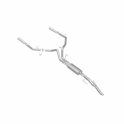 Street Series Cat-Back Performance Exhaust System <br>04-10 Ford F-150, 06-08 Lincoln Mark LT 5.4L