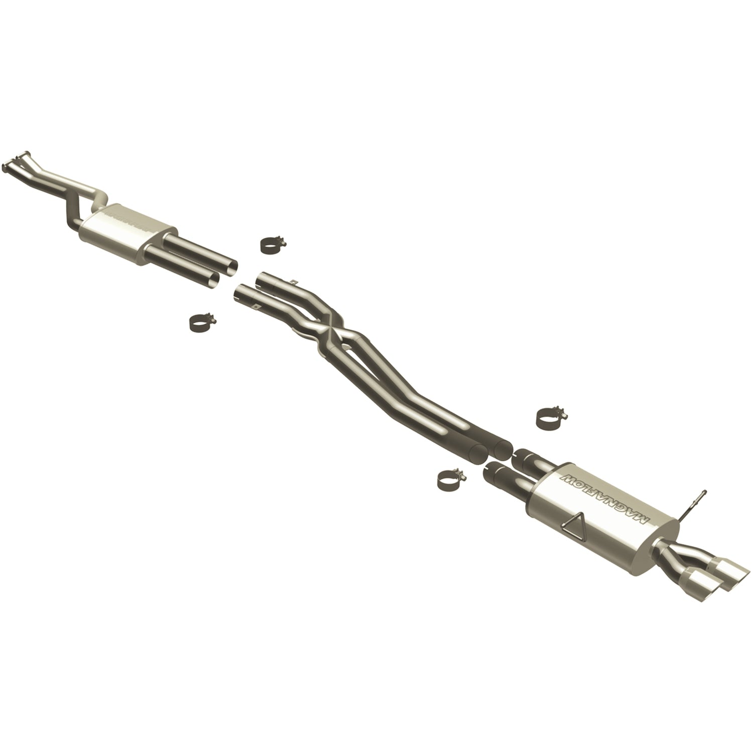 Touring Series Cat-Back Performance Exhaust <br>2000 BMW 323Ci, 328Ci, 98-00 323i, 323is, 328i