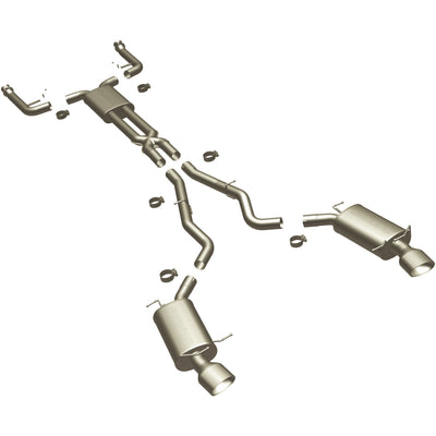 Touring Series Cat-Back Performance Exhaust System <br>04-05 BMW 645Ci 4.4L, 06-10 650i 4.8L