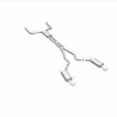 Touring Series Cat-Back Performance Exhaust System <br>04-05 BMW 645Ci 4.4L, 06-10 650i 4.8L