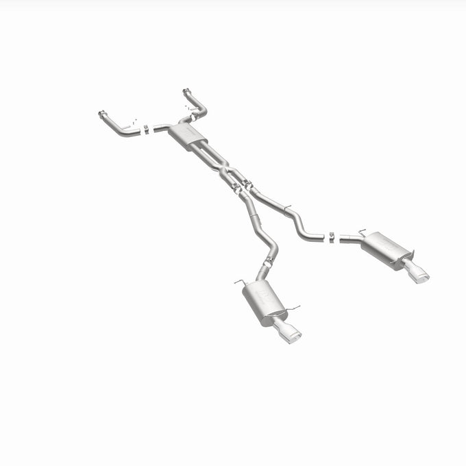 Touring Series Cat-Back Performance Exhaust System <br>04-05 BMW 645Ci 4.4L, 06-10 650i 4.8L