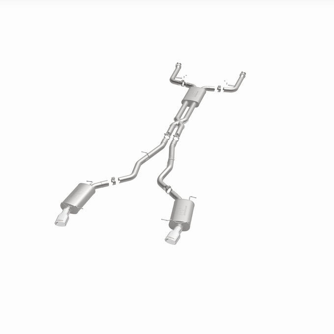 Touring Series Cat-Back Performance Exhaust System <br>04-05 BMW 645Ci 4.4L, 06-10 650i 4.8L