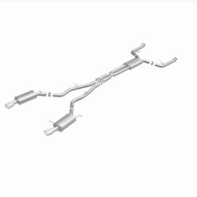 Touring Series Cat-Back Performance Exhaust System <br>04-05 BMW 645Ci 4.4L, 06-10 650i 4.8L