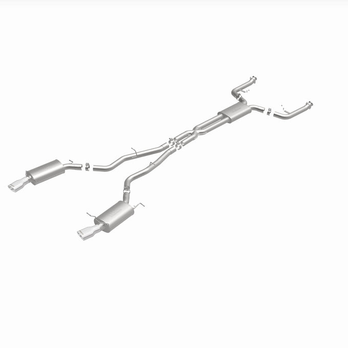 Touring Series Cat-Back Performance Exhaust System <br>04-05 BMW 645Ci 4.4L, 06-10 650i 4.8L
