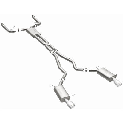 Touring Series Cat-Back Performance Exhaust System <br>04-05 BMW 645Ci 4.4L, 06-10 650i 4.8L