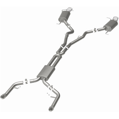 Touring Series Cat-Back Performance Exhaust System <br>04-05 BMW 645Ci 4.4L, 06-10 650i 4.8L