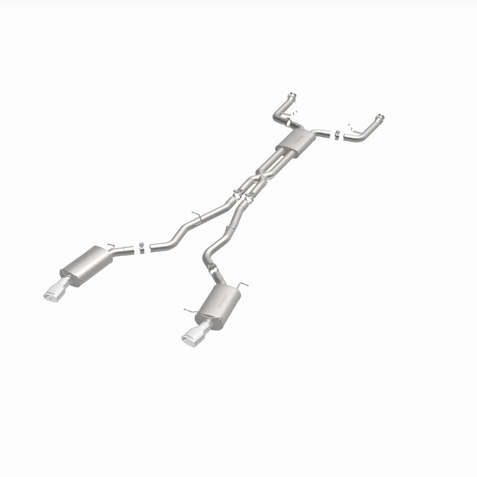 Touring Series Cat-Back Performance Exhaust System <br>04-05 BMW 645Ci 4.4L, 06-10 650i 4.8L