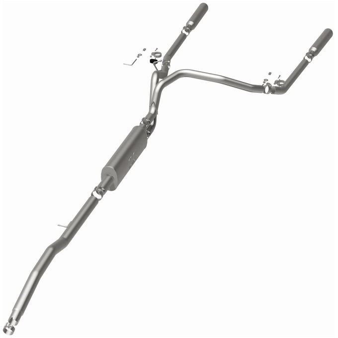 Street Series Cat-Back Performance Exhaust System <br>05-08 Dodge Dakota, 06-08 Mitsubishi Raider 3.7L, 4.7L