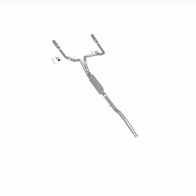 Street Series Cat-Back Performance Exhaust System <br>05-08 Dodge Dakota, 06-08 Mitsubishi Raider 3.7L, 4.7L