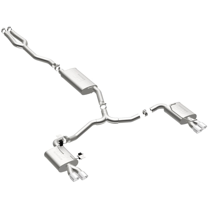 Street Series Cat-Back Performance Exhaust System <br>05-10 Chrysler 300 2.7L, 3.5L