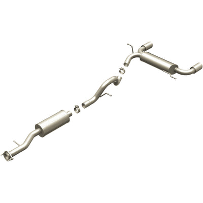 Street Series Cat-Back Performance Exhaust System <br>06-10 Hummer H3 3.5L, 3.7L